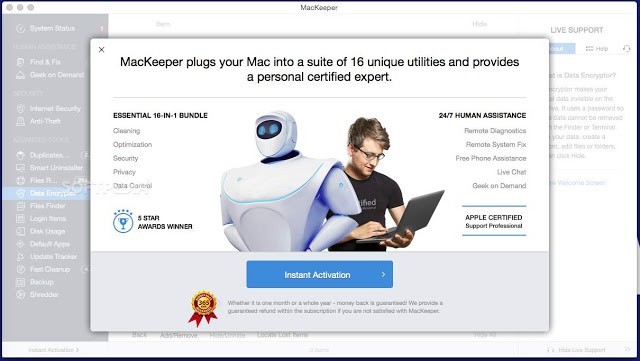 برنامج MacKeeper للحصول على أفضل الأدوات والضوابط لصيانة وحماية جهازك الماك - Mac 
