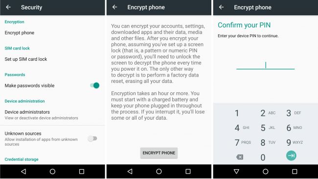 كيفية تشفير بيانات هاتفك الأندرويد لمنع الاستحواذ عليها بعد فقده - Android 