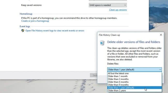 كيفية استعادة الملفات في نظام التشغيل Windows 10 بميزة File History - الويندوز
