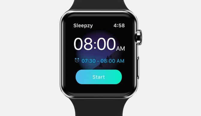 sleepzy 1 DzTechs | أفضل تطبيقات تتبع النوم لـ Apple Watch لتجربتها في عام 2023