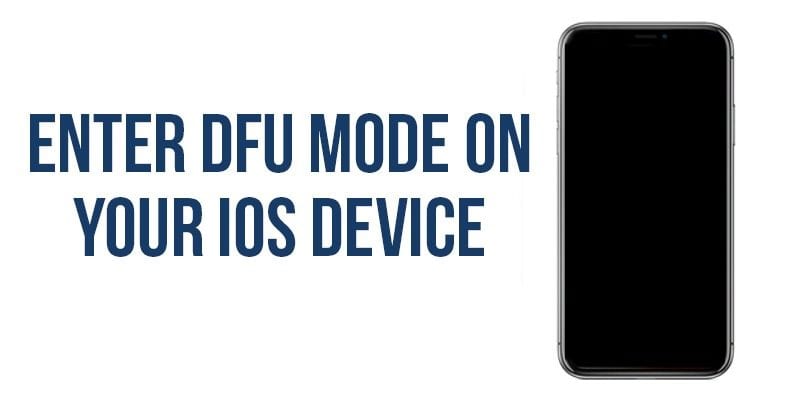كيفية وضع iPhone/iPad الخاص بك في وضع DFU لاسترداد - iOS