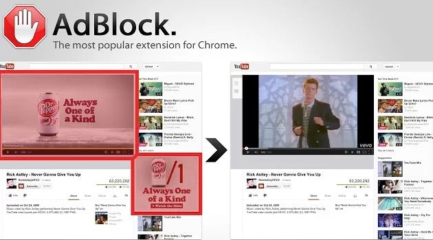 adblock min DzTechs | أفضل إضافات Google Chrome التي ستجدها لتخصيص تجربتك على هذا المتصفح