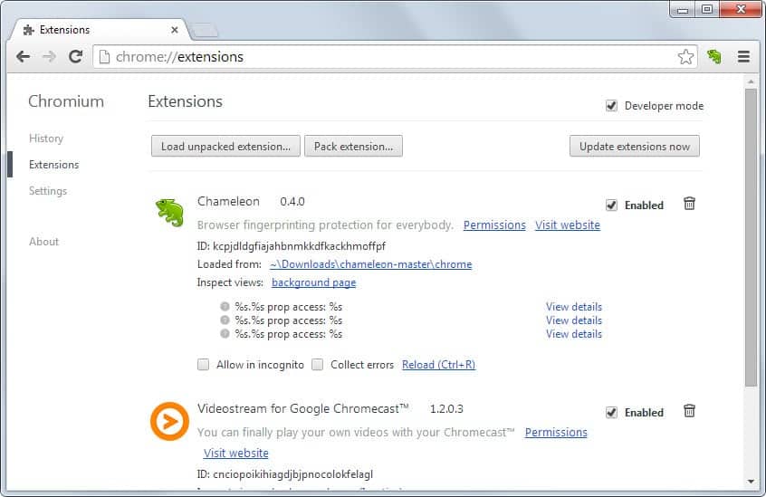 chameleon for chrome min DzTechs | أفضل إضافات Google Chrome التي ستجدها لتخصيص تجربتك على هذا المتصفح