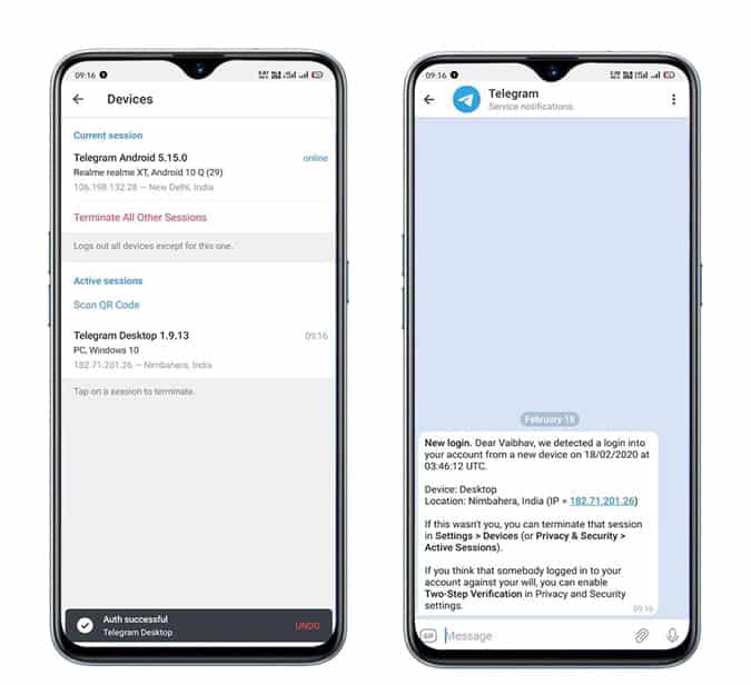 Telegram Logged in Q5Eu0Nfs DzTechs | مقارنة بين WhatsApp و Telegram: أي تطبيق يجب أن تختار؟