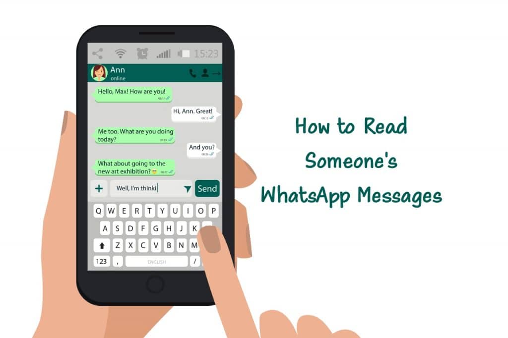 how to read WhatsApp messages of other number