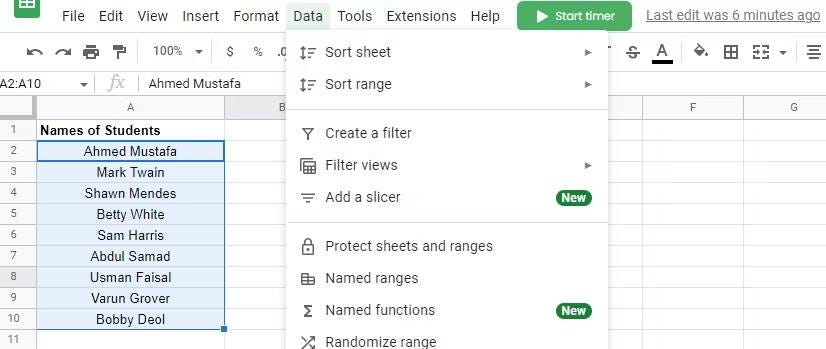 دليل المبتدئين لتنسيق "جداول بيانات Google" - Google Office Suite