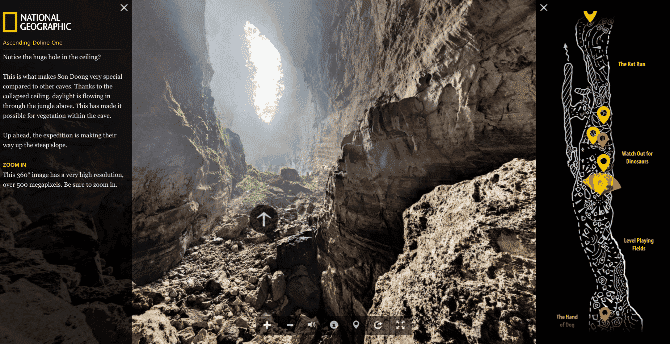 Son Doong Cave (الويب): استكشف أكبر كهف في العالم مع Nat Geo