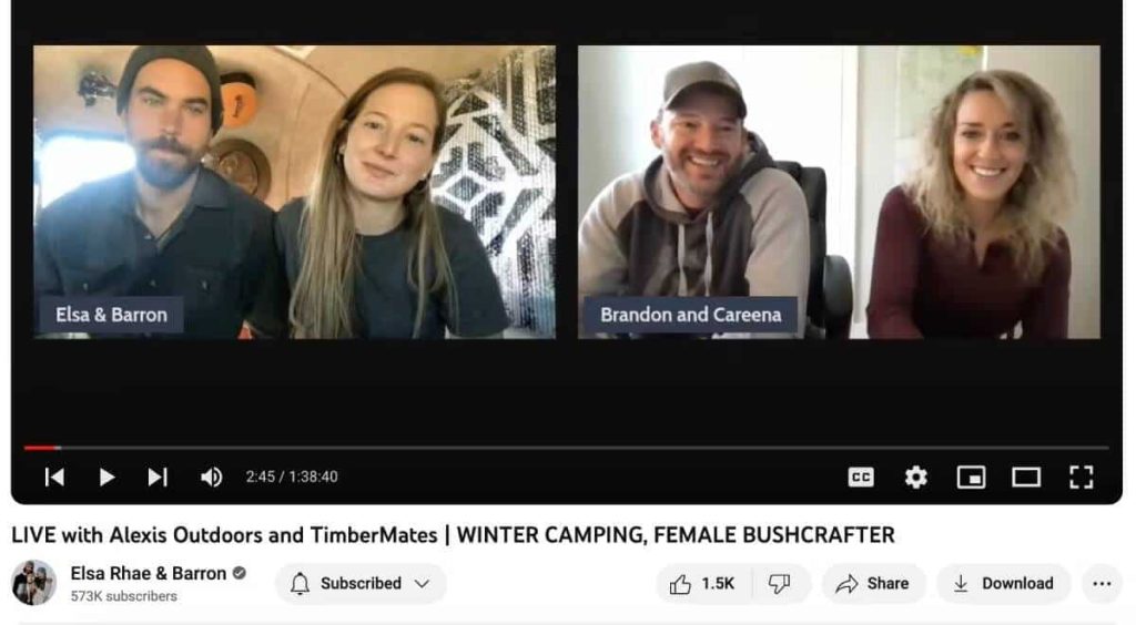 التعاون مع مستخدمي YouTube الآخرين