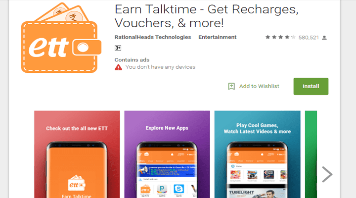 Earn Talktime