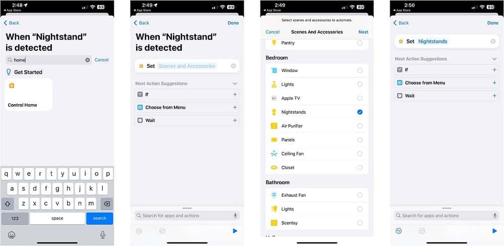 كيفية التحكم في المنزل المُرتبط بـ HomeKit باستخدام علامات NFC 2