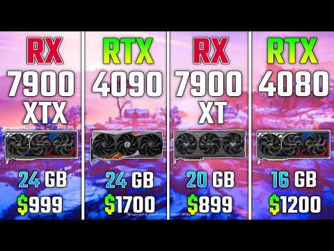 مقارنة بين RX 7900 XTX et RX 7900 XT من AMD Radeon: ما هي الاختلافات؟ - مراجعات 