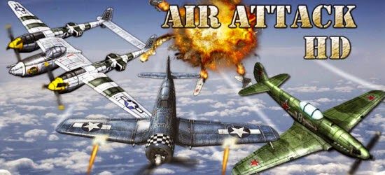 لعبة حرب الطائرات AirAttack HD Lite على أجهزة الأندرويد - Android الهواتف 
