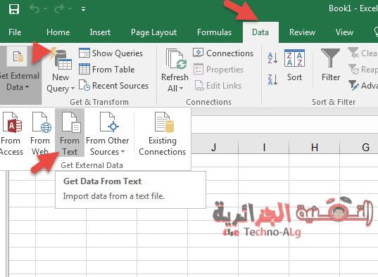 كيف يمكن الانتقال من Word الى Excel و العكس مع نقل جميع البيانات - شروحات
