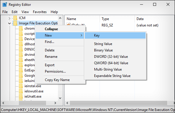Explication de l'exécution de n'importe quel programme à partir de l'écran de connexion dans Windows 10 - Windows