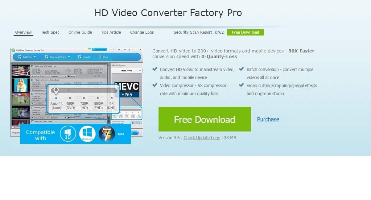 Meilleur convertisseur vidéo payant pour 49.59 $, gratuit à vie - Freeware