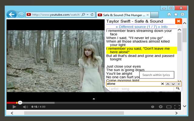 أفضل إضافات Google Chrome للحصول على كلمات الأغاني على منصة Youtube - اضافات