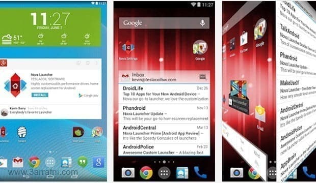 مجموعة من أفضل تطبيقات Launcher لنظام Android - Android