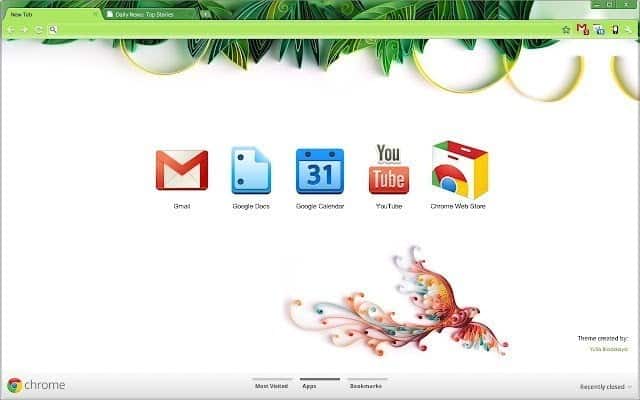 أفضل الثيمات والتصاميم لتغيير شكل متصفح Google Chrome الى أشكال رائعة - Browsers