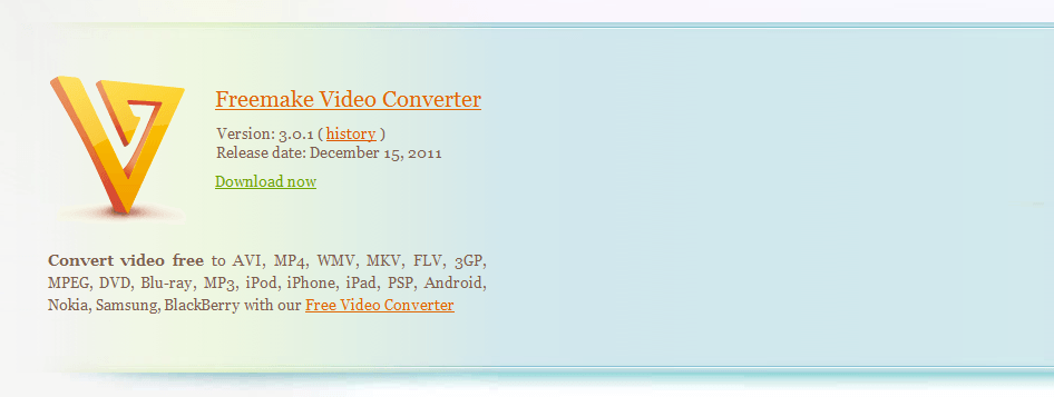 برنامج Freemake Video Converter لتحويل الفيديوهات الى صيغ مختلفة - البرامج المجانيات