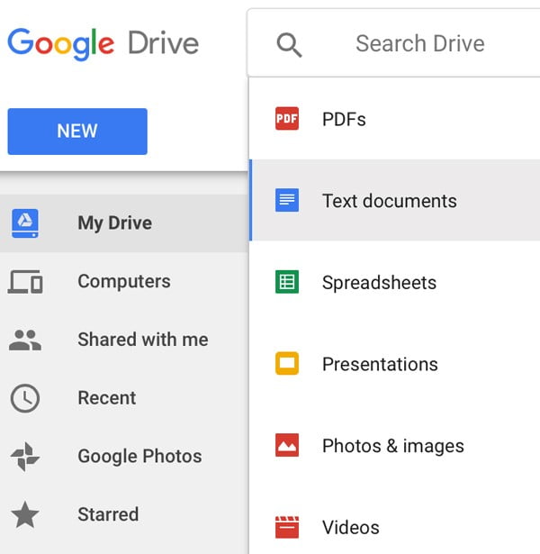 كيفية البحث بشكل فعال عن الملفات والمجلدات في Google Drive - Google شروحات
