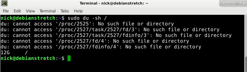 كيفية إصلاح الخطأ "لا يوجد مساحة كافية على القرص" على نظام Linux - لينكس