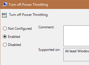 كيفية تعطيل خاصية Power Throttling في ويندوز 10 - الويندوز شروحات