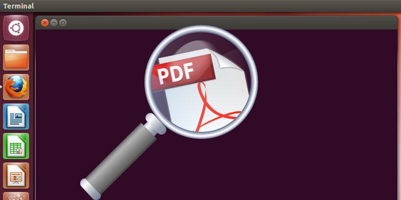 استخدام أدوات البحث في برامج أخرى للبحث في ملفات PDF