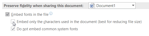كيفية تضمين الخطوط في مايكروسوفت Word لتفادي أي مشاكل على مظهر المستند - Microsoft شروحات