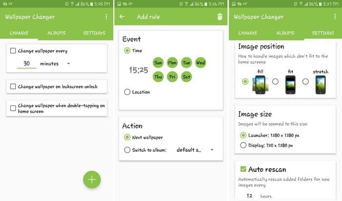 أنعش الشاشة الرئيسية لـ Android باستخدام 6 تطبيقات مُفيدة لـ تغيير الخلفية تلقائيا - Android