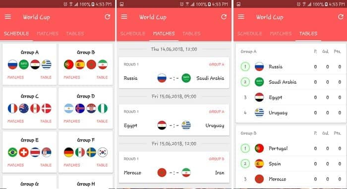 7 من أفضل تطبيقات كأس العالم لمواكبة جميع أخبار كأس العالم في الوقت الحقيقي - Android iOS