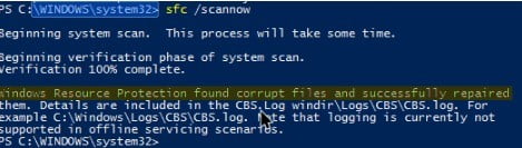 Comment vérifier et réparer les fichiers Windows corrompus avec Powershell - Windows