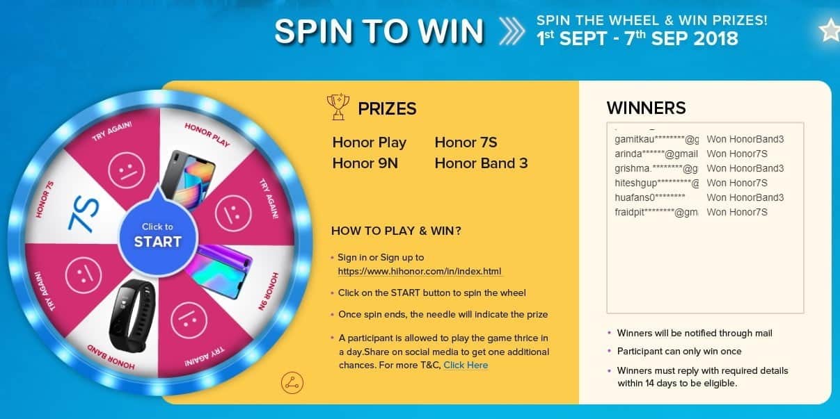 في ما يلي كيفية الفوز بهواتف Honor Play الجديدة مجانًا - الربح من الانترنت مقالات