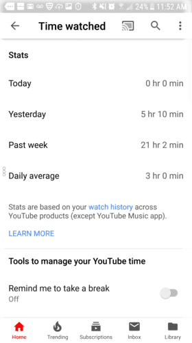 كيفية استخدام أداة الرفاهية الرقمية في YouTube لمراقبة الوقت الذي تقضيه على الشاشة - شروحات