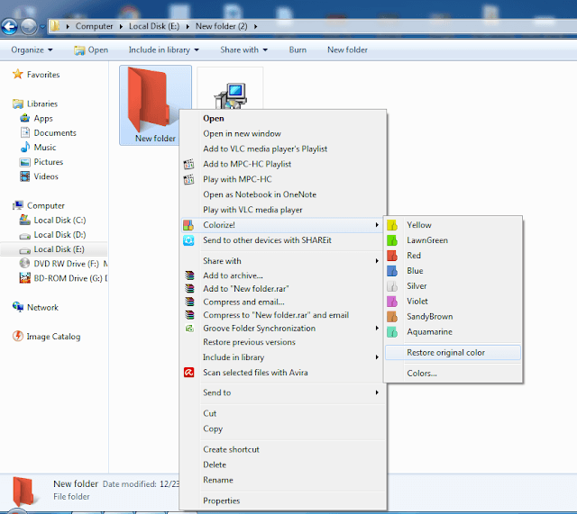 كيفية تغيير لون أي مجلد في Windows بطرق مختلفة - شروحات