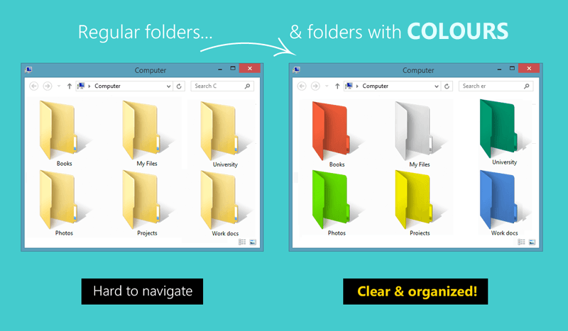 كيفية تغيير لون أي مجلد في Windows بطرق مختلفة - شروحات