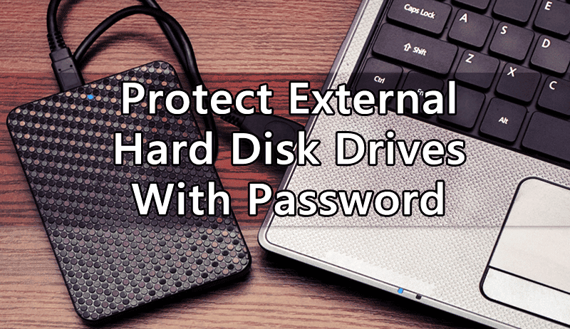 password protect usb hard drive