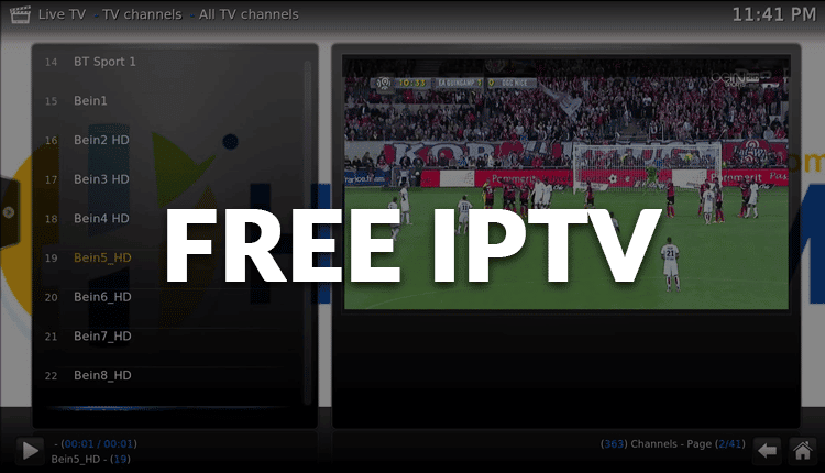 أفضل قوائم وخدمات IPTV المجانية لـ Kodi أو Android Boxes أو Fire TV - Android Kodi