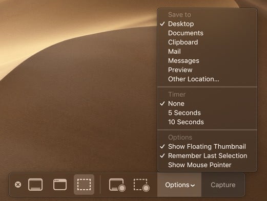 إتقان أدوات وخيارات Screenshots على MacOS Mojave الجديدة - Mac
