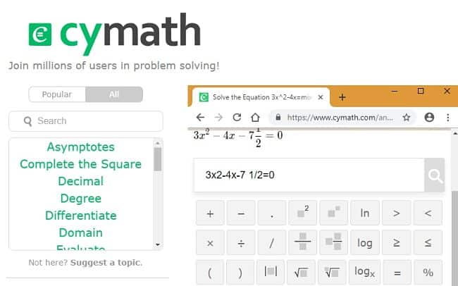5 من أفضل أدوات الويب الموصى بها لحل مشاكل الرياضيات الصعبة - مواقع