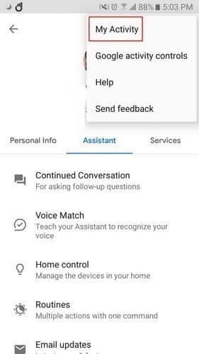 كيفية البحث عن الأوامر الصوتية لـ Google Assistant وحذفها - شروحات