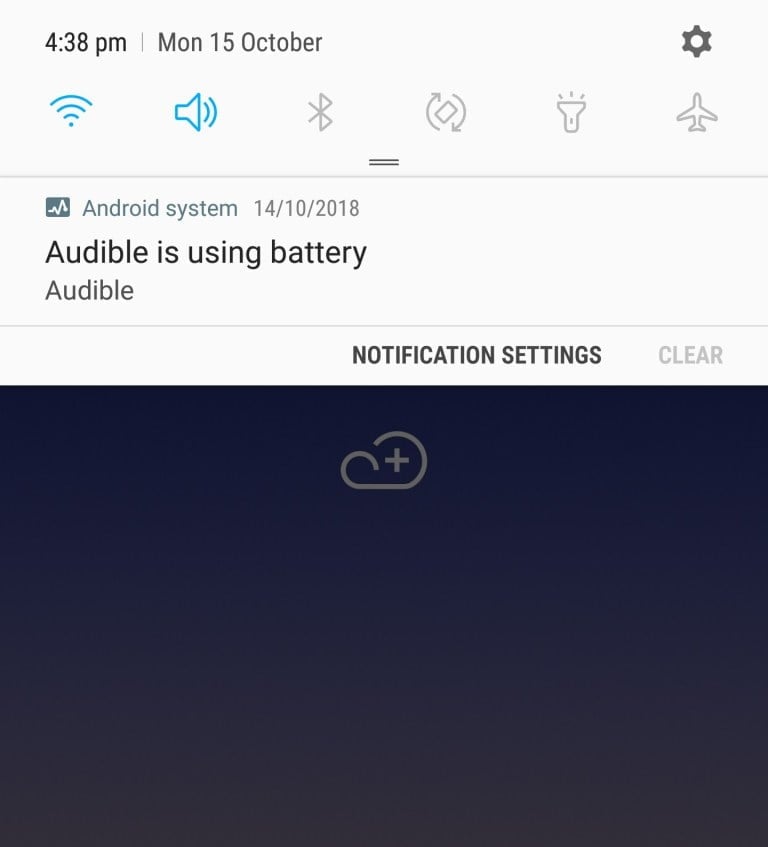 Débarrassez-vous rapidement de la notification ennuyeuse "L'application utilise la batterie" - Android
