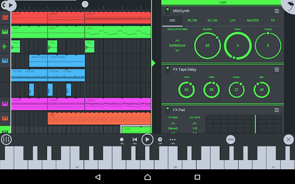 أفضل 10 تطبيقات لتأليف الموسيقى والأغاني لـ Android و iOS - Android iOS