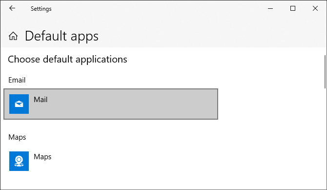 كيفية تغيير وإعادة تعيين واستبدال اقترانات الملفات في نظام التشغيل Windows 10 - الويندوز