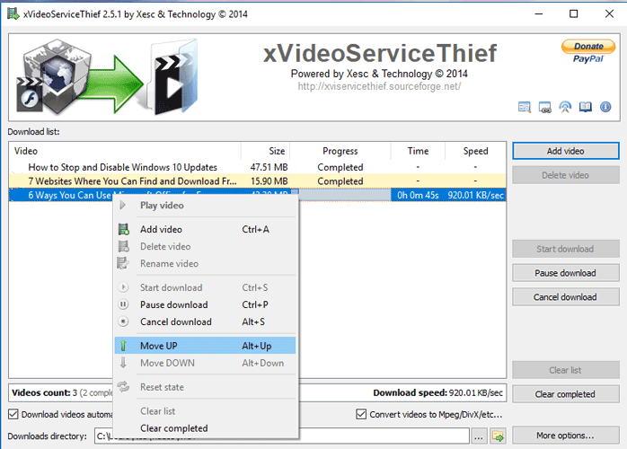 كيفية تحميل الفيديوهات بسهولة من الويب مع xVideoServiceThief - البرامج 