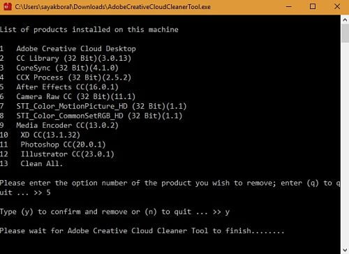 كيفية إلغاء تثبيت منتجات Adobe Creative Cloud من Windows 10 PC - الويندوز