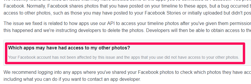 خطأ صور Facebook: كيفية التحقق مما إذا كنت متأثراً - FaceBook 