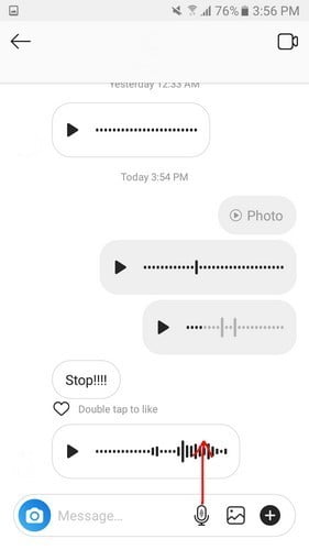 كيفية إرسال رسالة صوتية في Instagram - شروحات