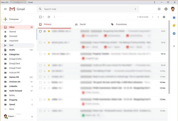 كيفية الوصول إلى Gmail على سطح المكتب الخاص بك - شروحات