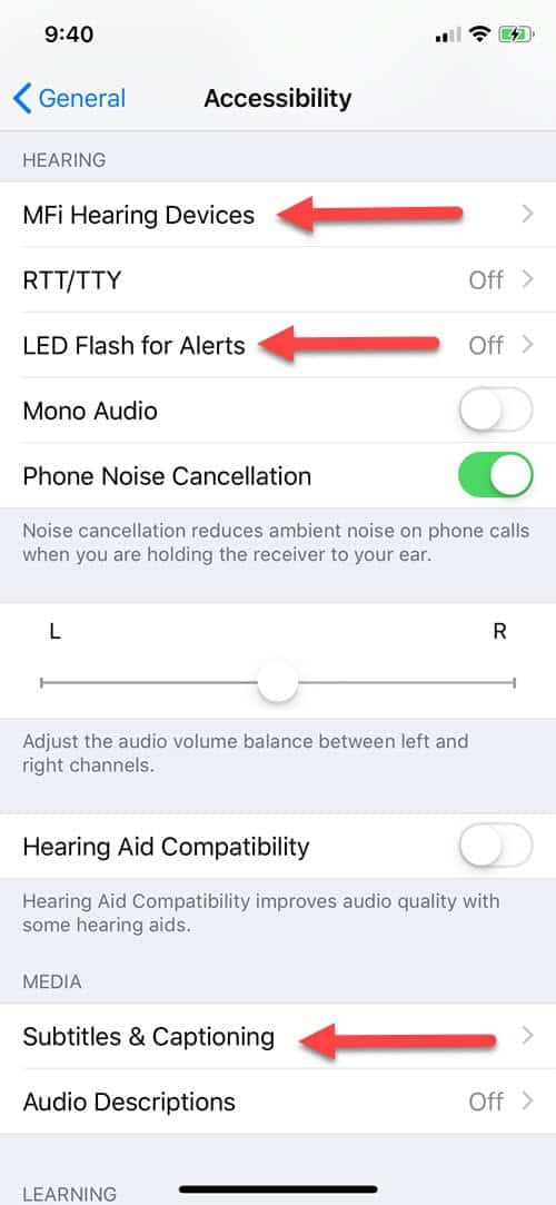 كيفية استخدام ميزات إمكانية الوصول للـ iPhone في نظام التشغيل iOS 12 - iOS