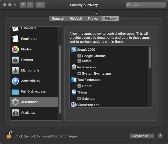 ما هي أذونات الأمان والخصوصية في MacOS التي تحميك منها؟ - Mac